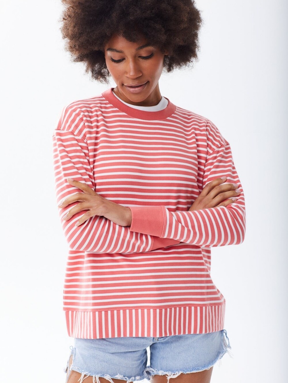 Alice Walk The Crewneck Sweatshirt - Striped